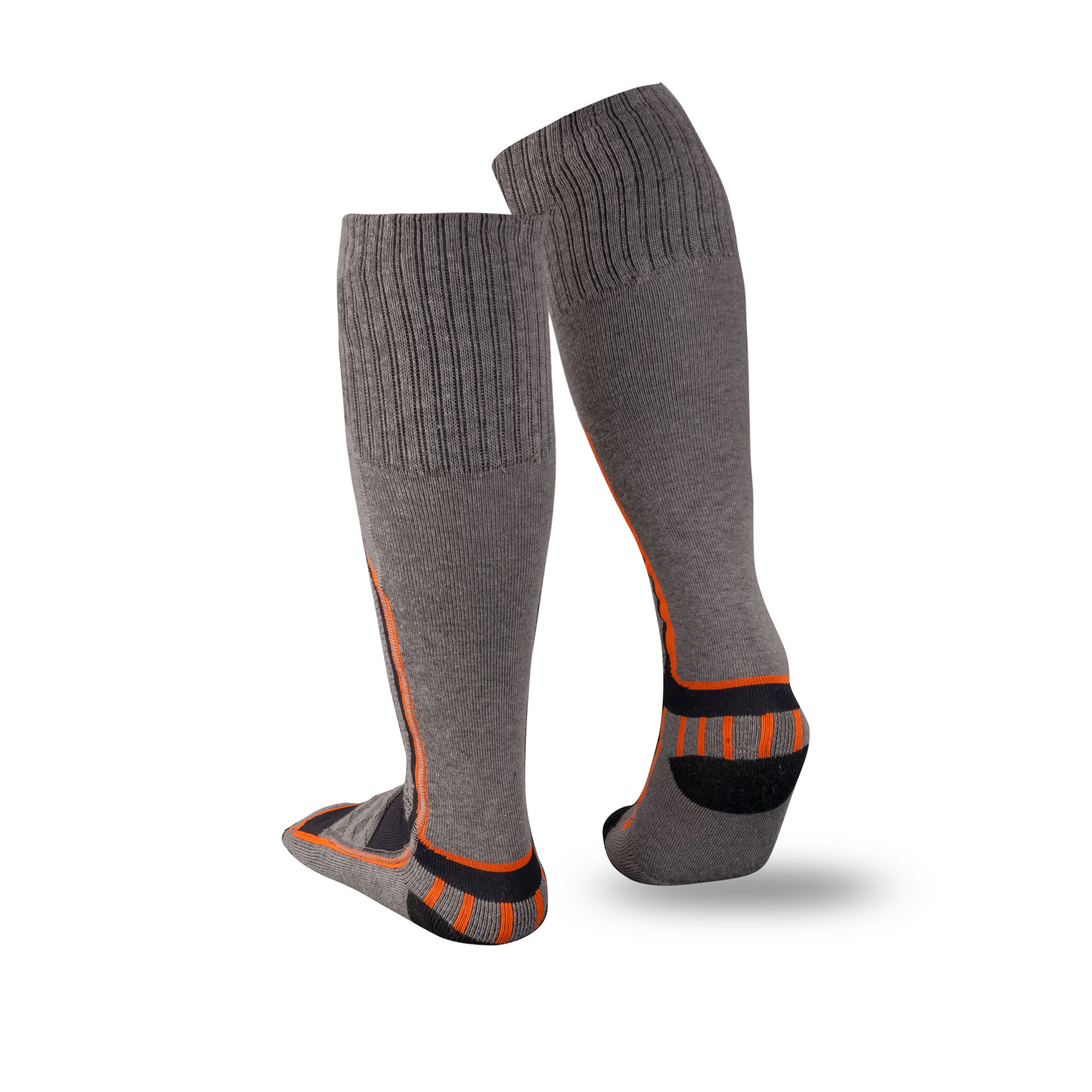 Mobile Warming Men's Premium 3.0 Merino Heated Socks — Calf-Length, Reinforced Heel and Toe, Model# MWMS21220525